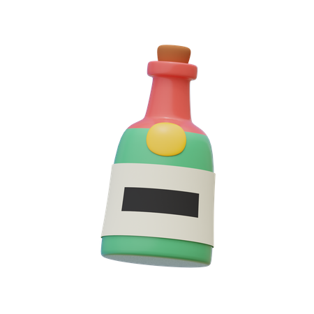 Champagne  3D Icon