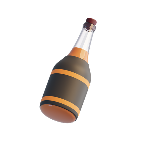 Champagne  3D Icon