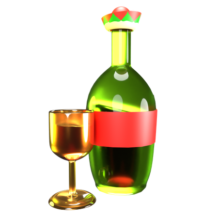 Sekt  3D Icon