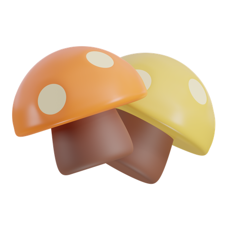 Champignon  3D Icon