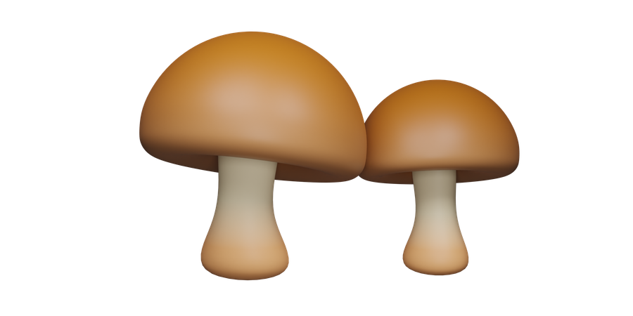 Champignon  3D Icon