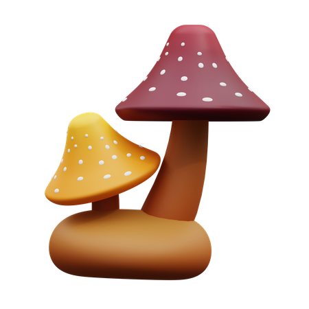 Champignon  3D Icon