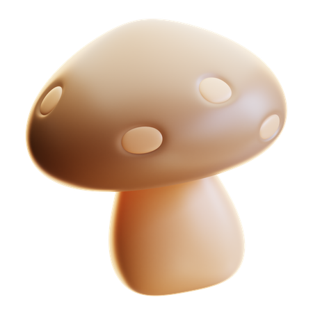 Champignon  3D Icon