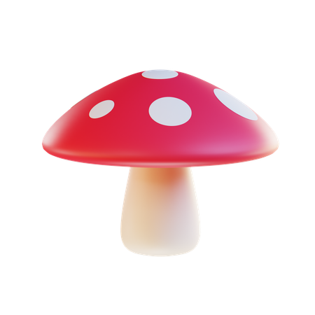 Champignon  3D Icon