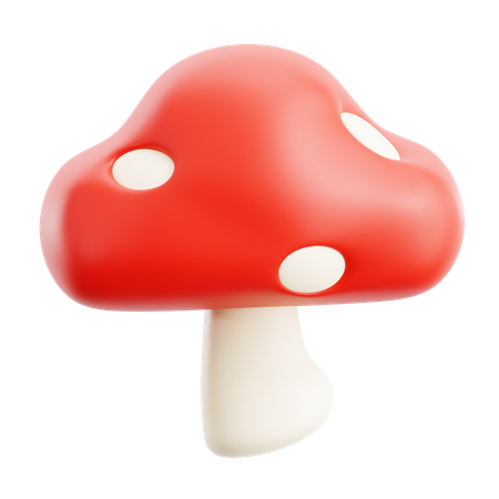 Champignon  3D Icon