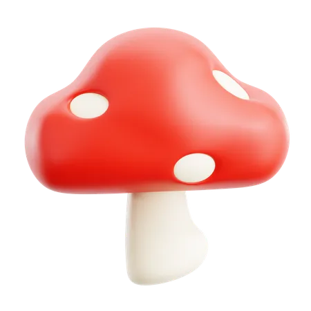 Champignon  3D Icon