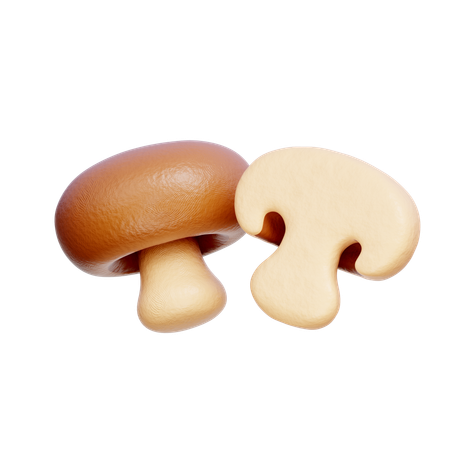 Champignon  3D Icon