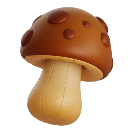 Champignon  3D Icon