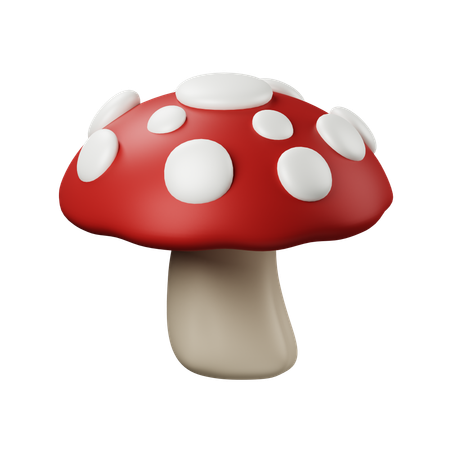 Champignon  3D Icon