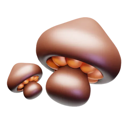 Champignon  3D Icon