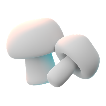 Champignon  3D Icon