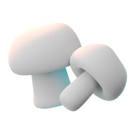 Champignon  3D Icon