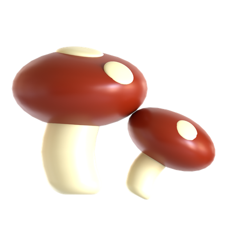 Champignon  3D Icon