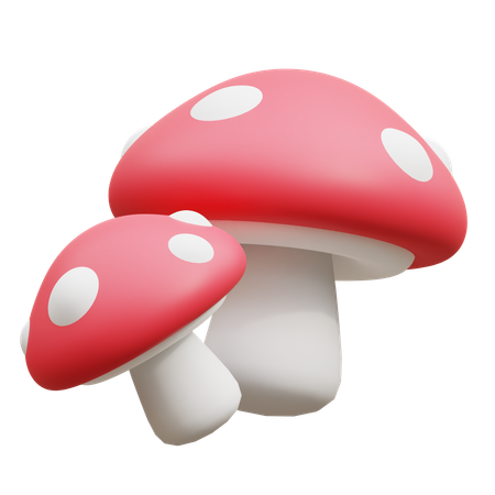 Champignon  3D Icon