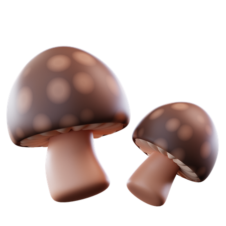 Champignon  3D Icon