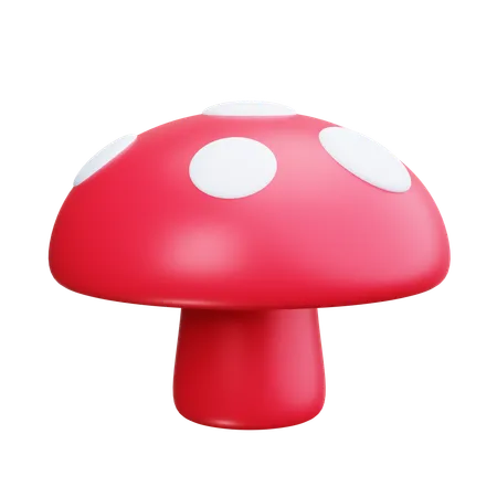 Champignon  3D Icon