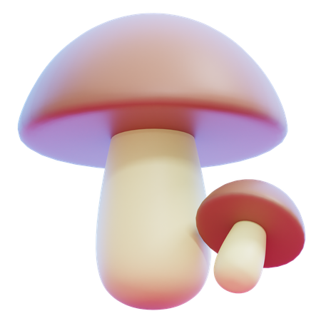 Champignon  3D Icon