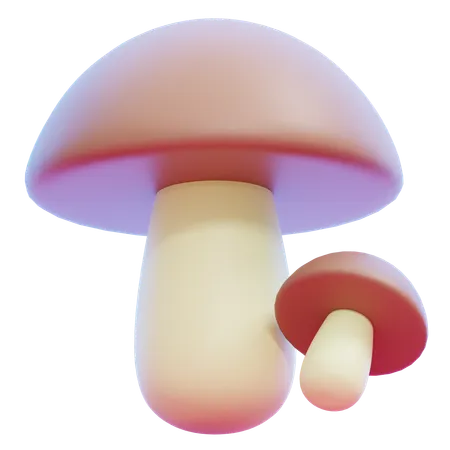 Champignon  3D Icon