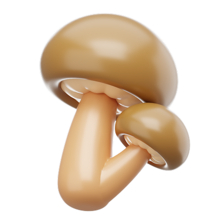 Champignon  3D Icon