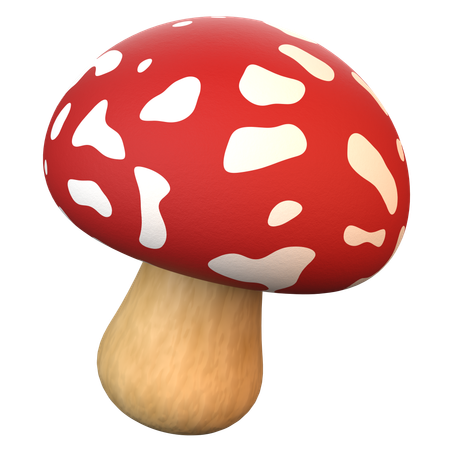 Champignon  3D Icon