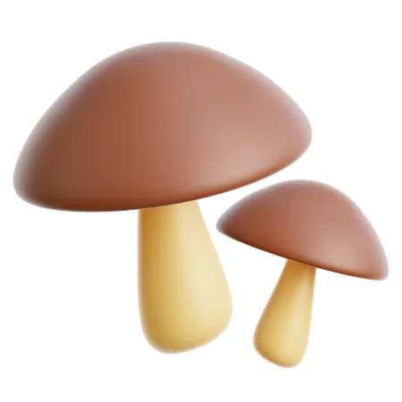 Champignon  3D Icon