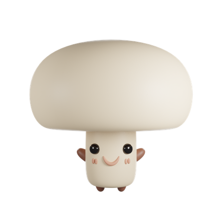 Champignon  3D Icon