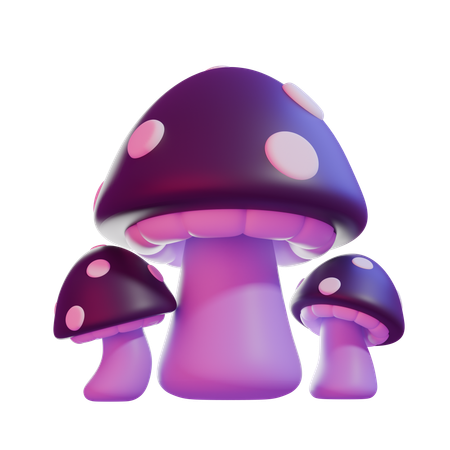 Champignon  3D Icon