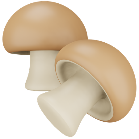 Champignon  3D Icon