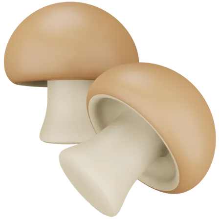 Champignon  3D Icon