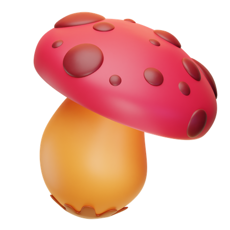 Champignon  3D Icon