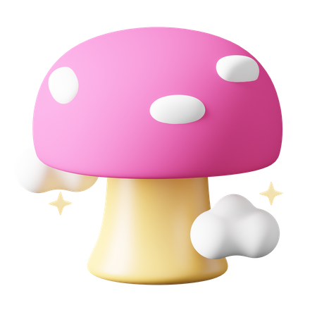 Champignon  3D Icon