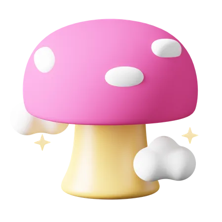 Champignon  3D Icon