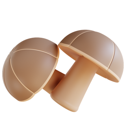 Champignon  3D Icon