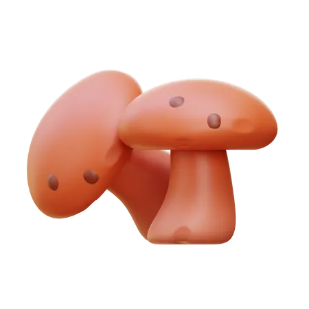 Champignon  3D Icon