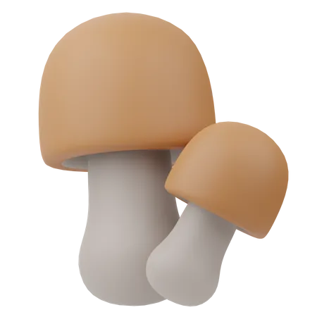 Champignon  3D Icon