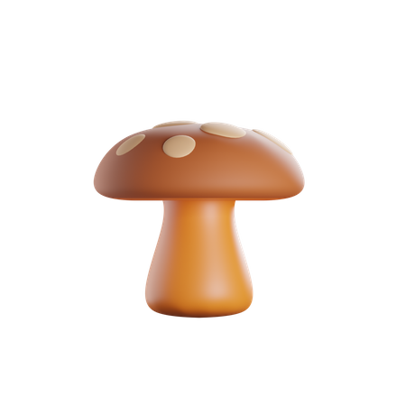 Champignon  3D Icon