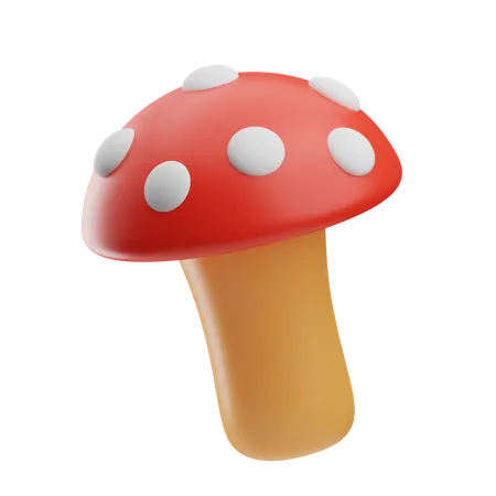 Champignon  3D Icon