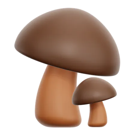 Champignon  3D Icon