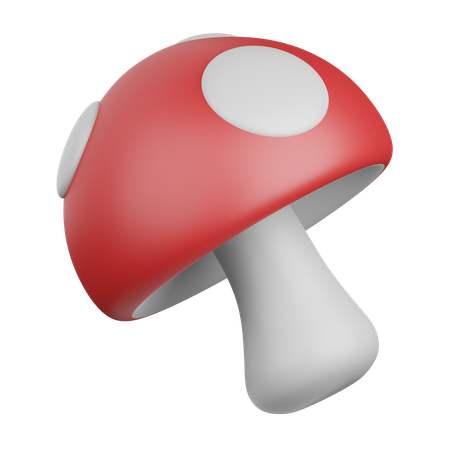 Champignon  3D Icon