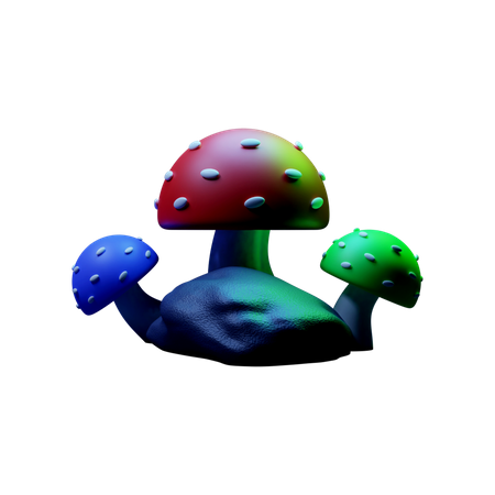 Champignon  3D Icon