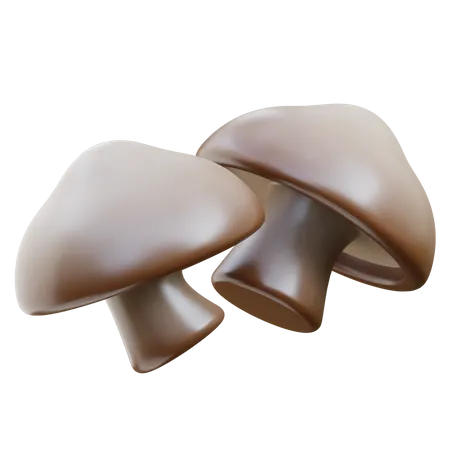 Champignon  3D Icon