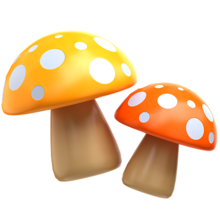 Champignon  3D Icon