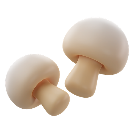 Champignon  3D Icon