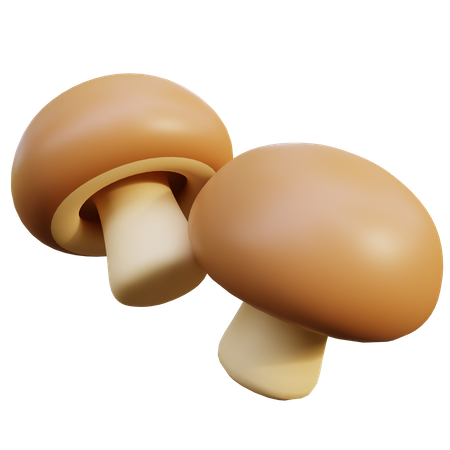 Champignon  3D Icon