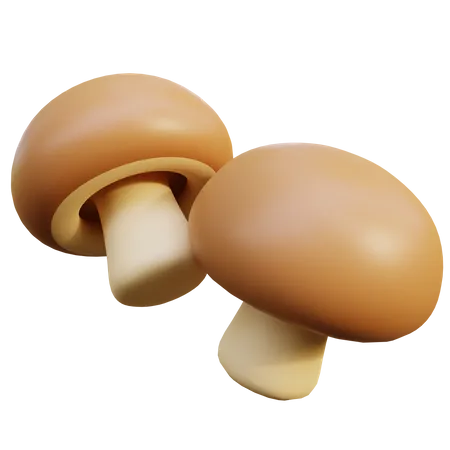 Champignon  3D Icon