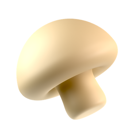 Champignon mûr  3D Icon