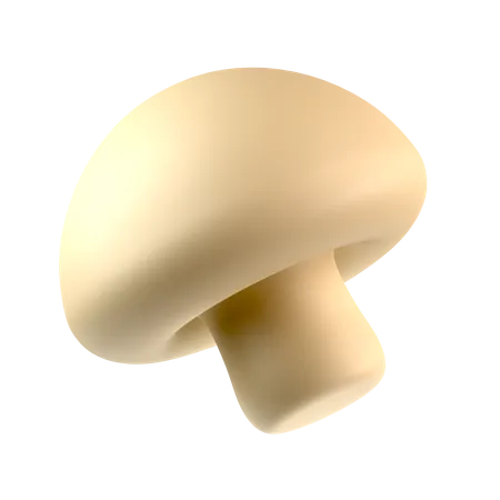 Champignon mûr  3D Icon