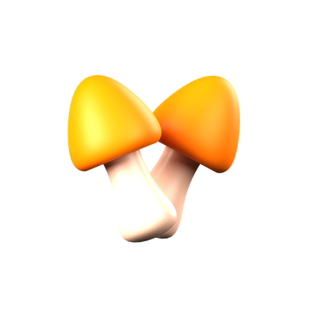 Champignons  3D Icon