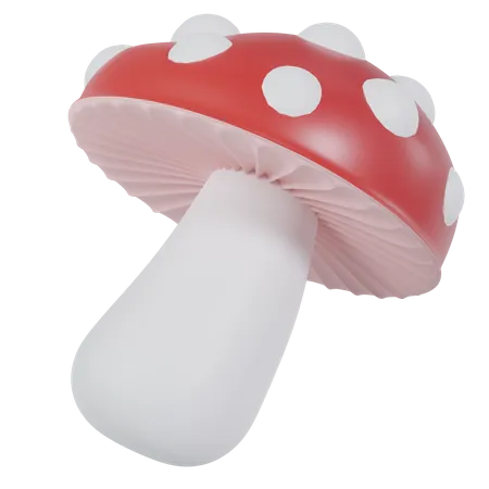 Champignons  3D Icon