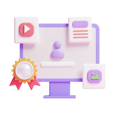 Champion Award  3D Icon